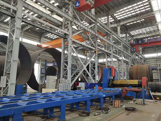 140x4500mm 三輥卷板機