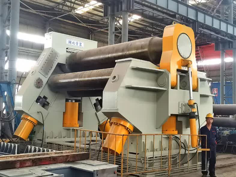 80x3000mm 四輥卷板機